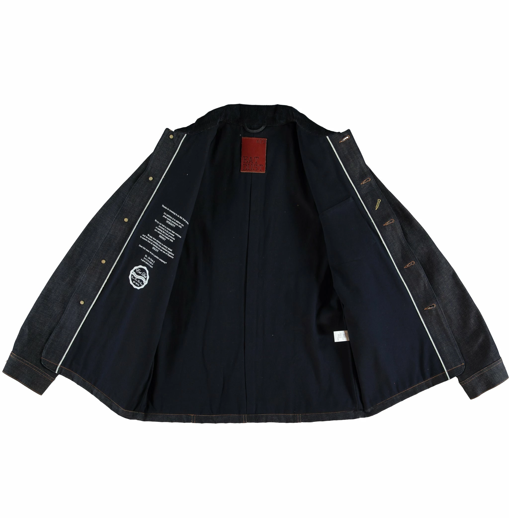 Eat Dust 673 Fit 13Oz Core Denim Indigo Blue - Image 7