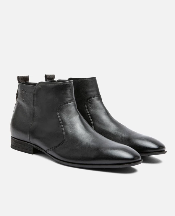 KOST Boots Cuir Noir Homme - Image 5