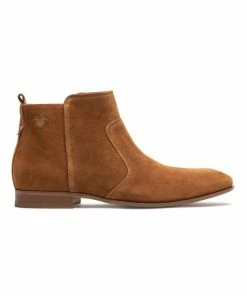 KOST Boots Croûte Velours Marron Homme
