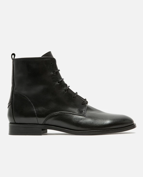KOST Boots Cuir Noir Femme - Image 4