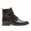 KOST Boots Cuir Tannage Végétal Marron Femme