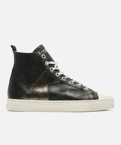 KOST Sneakers Noir Cuir Tannage Végétal Femme