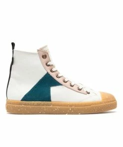 KOST Sneakers Toile Oeko-Tex Écru Femme