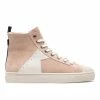 KOST Sneakers Éco-responsable Croûte Velours Rose Femme