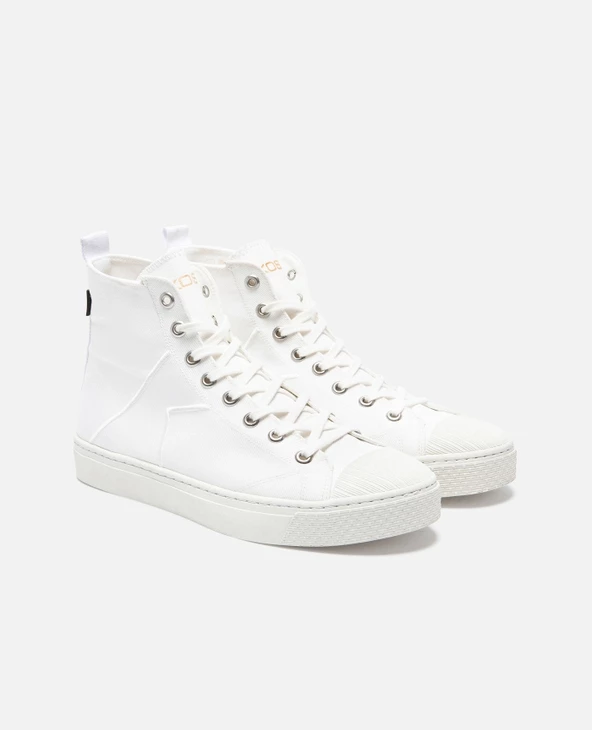 KOST Sneakers Vegan Textile Recyclé Blanc Femme - Image 10