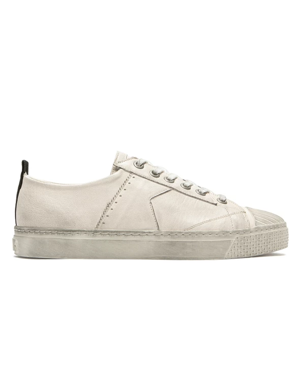 KOST Sneakers Cuir Tannage Végétal Blanc Homme - Image 6