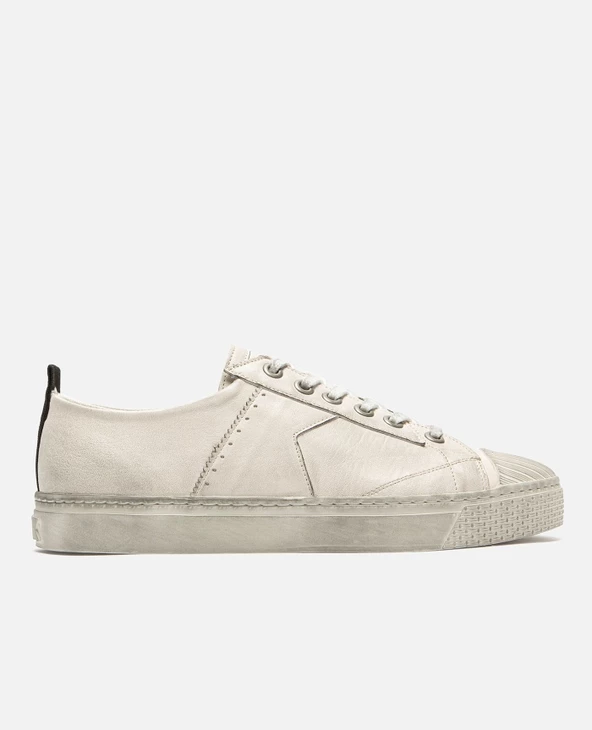 KOST Sneakers Cuir Tannage Végétal Blanc Homme - Image 3