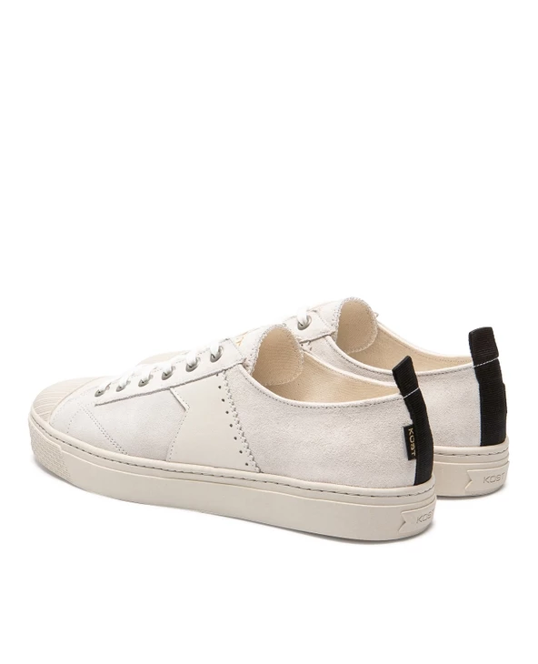 KOST Sneakers 脡co-responsable Cro没te Velours 脡cru Homme - Image 4
