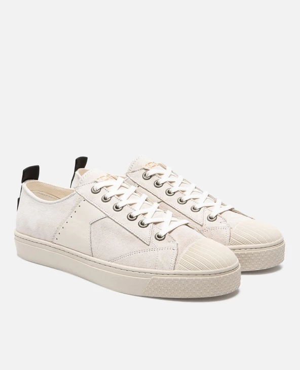 KOST Sneakers 脡co-responsable Cro没te Velours 脡cru Homme - Image 7