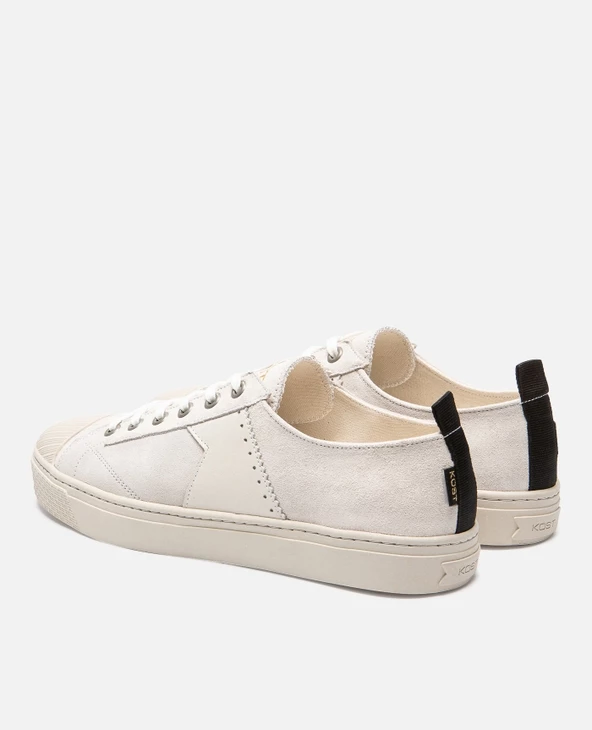KOST Sneakers 脡co-responsable Cro没te Velours 脡cru Homme - Image 9