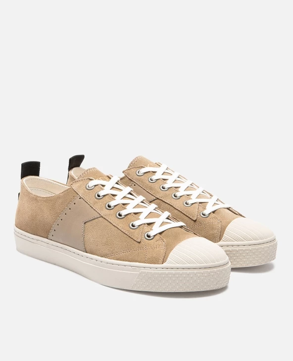 KOST Sneakers Cro没te Velours Beige Femme - Image 7