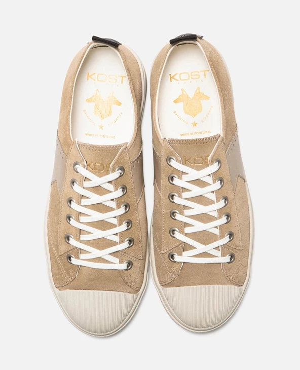 KOST Sneakers Cro没te Velours Beige Femme - Image 8