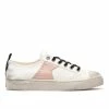 KOST Sneakers Toile Oeko-Tex Écru-Rose Femme