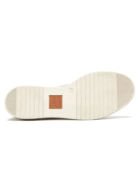 KOST Sneakers Cuir Semelle 脡paisse Gris Homme - Image 11