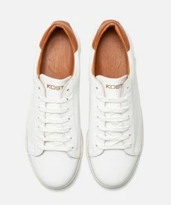 KOST Sneakers Blanches Cuir Homme