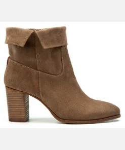 KOST Boots Croûte Velours Taupe Femme
