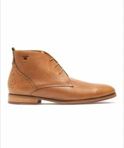 KOST Chukka Boots Made In France Cuir Marron Homme