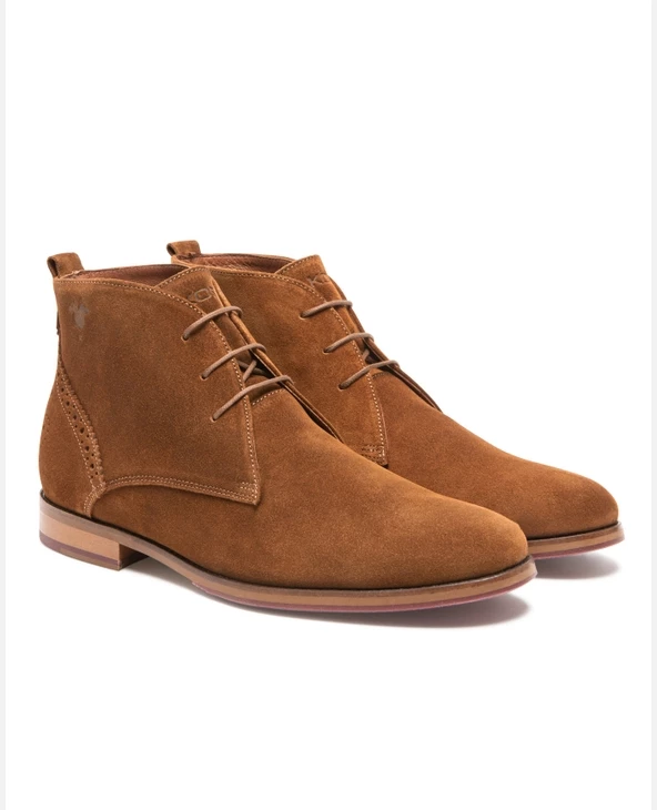 KOST Chukka Boots Made In France Cro没te Velours Homme - Image 2