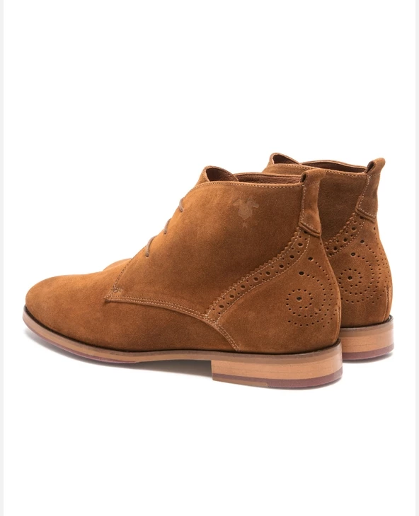 KOST Chukka Boots Made In France Cro没te Velours Homme - Image 4