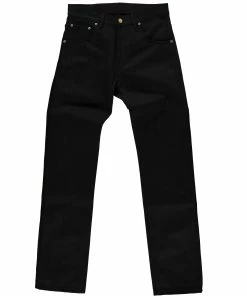 Eat Dust Loose Straight Black Denim L34