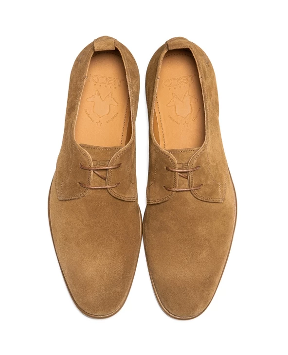 KOST Derbies Cro没te Velours Marron Homme - Image 3