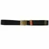 Eat Dust G.o.D Cotton Canvas Army Belt Black