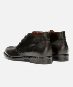 KOST Boots Cuir Noir Homme