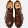 KOST Boots Cuir Marron Homme