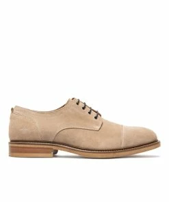 KOST Derbies Croûte Velours Beige Homme