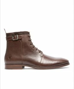 KOST Boots Cuir Tannage Végétal Marron Homme