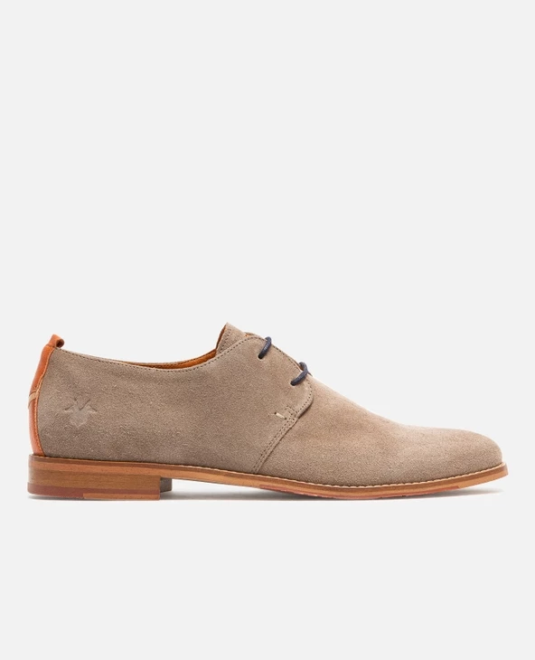 KOST Derbies Cro没te Velours Marron Homme - Image 5