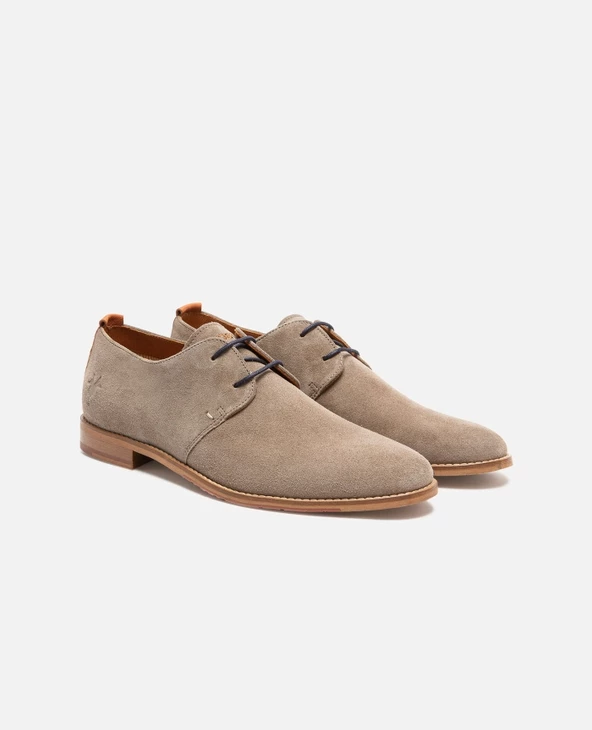 KOST Derbies Cro没te Velours Marron Homme - Image 7