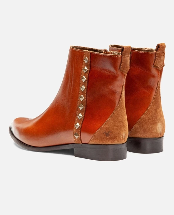 KOST Boots Cro没te Velours Marron Femme - Image 2