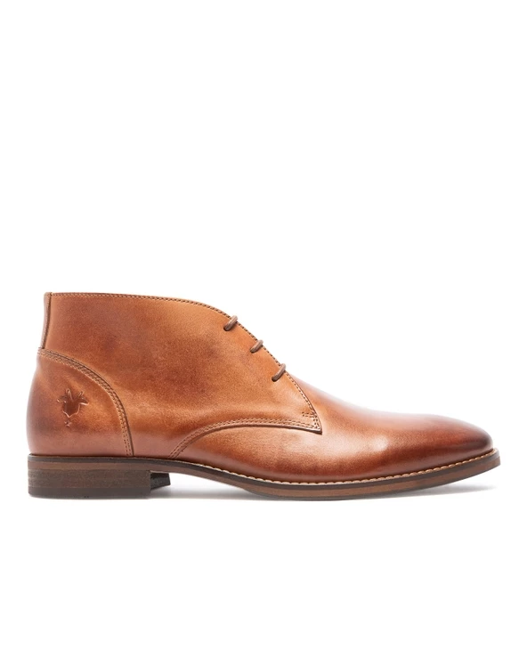 KOST Chukka Boots Cuir Marron Homme