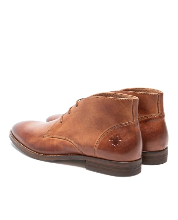 KOST Chukka Boots Cuir Marron Homme - Image 4