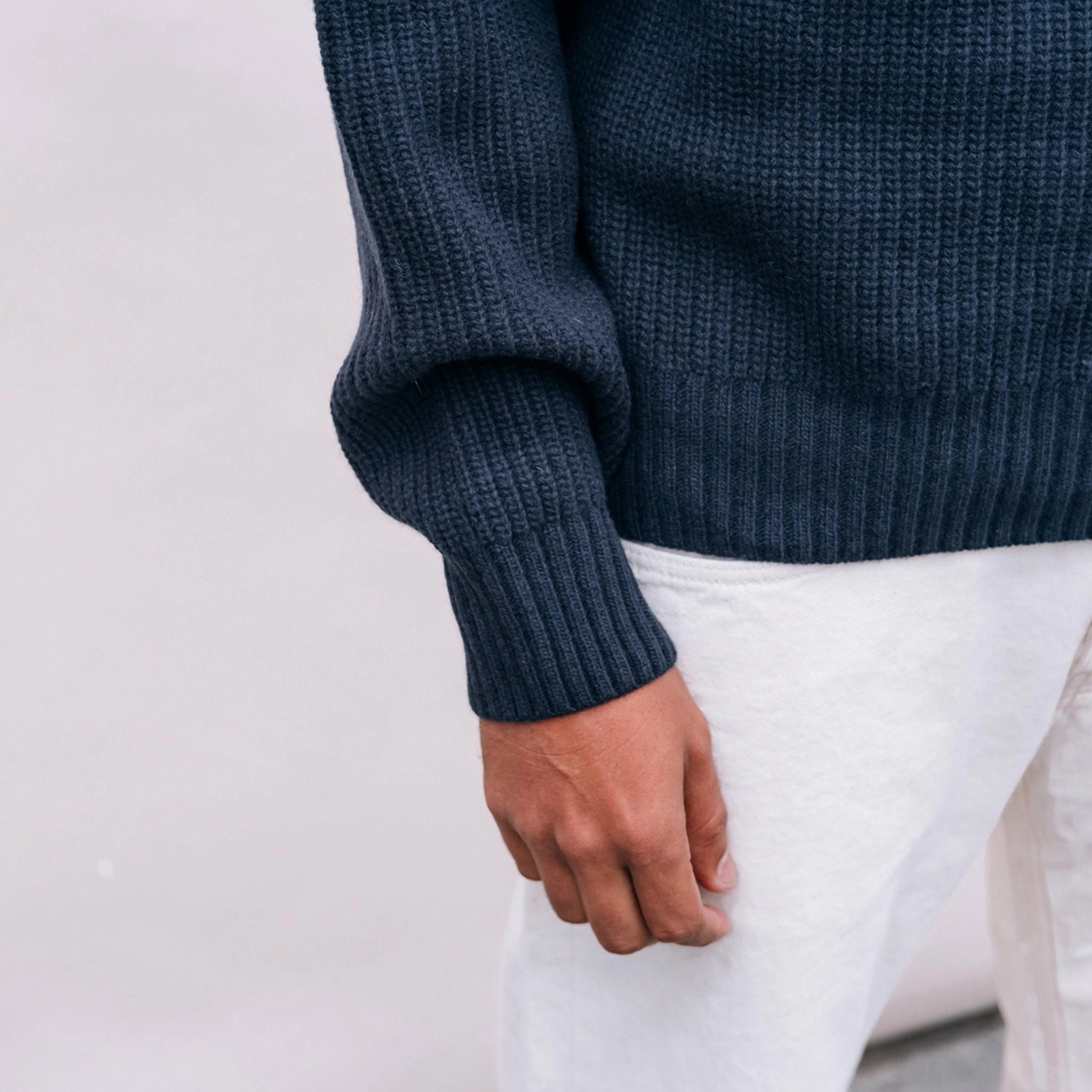 Eat Dust Knit Fly Deck Sweater Navy - Image 5