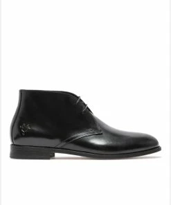 KOST Chukka Boots Cuir Noir Homme