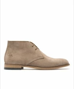 KOST Chukka Boots Croûte Velours Marron Homme