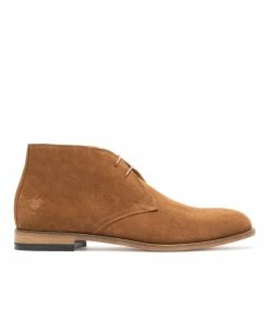 KOST Chukka Boots Croûte Velours Cognac Homme