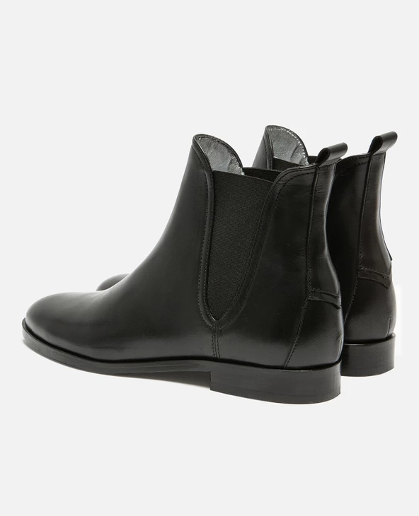 KOST Chelsea Boots Cuir Noir Femme - Image 2