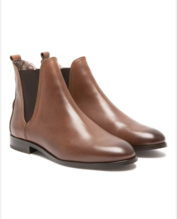 KOST Chelsea Boots Cuir Marron Femme - Image 2