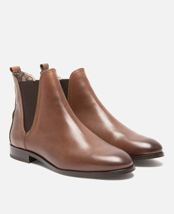 KOST Chelsea Boots Cuir Marron Femme - Image 7