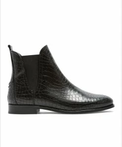 KOST Chelsea Boots Cuir Tannage Végétal Noir Femme