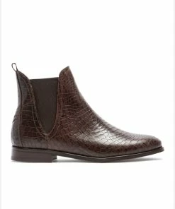 KOST Chelsea Boots Cuir Tannage Végétal Marron Femme