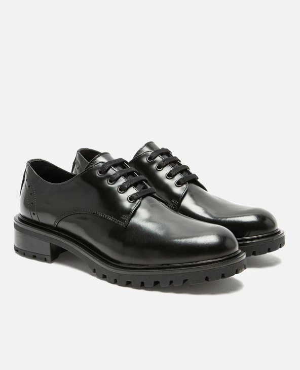 KOST Derbies Cuir Verni Semelle Crantée Femme - Image 5