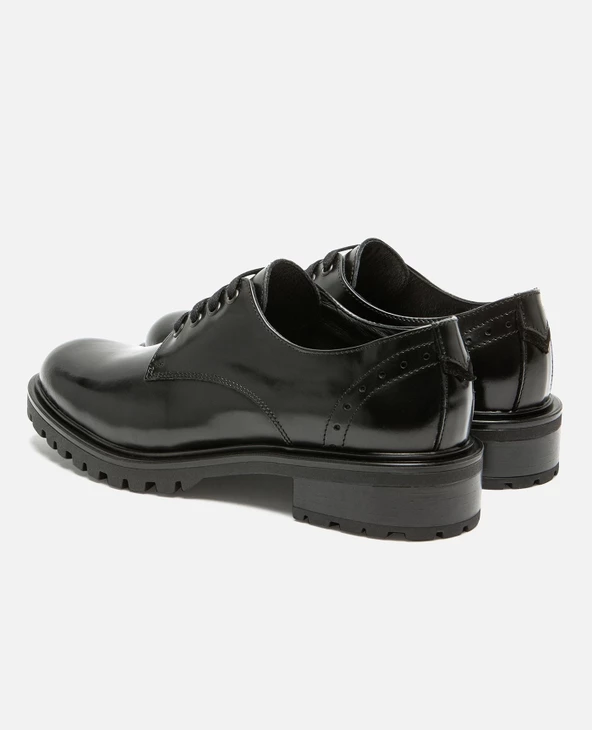 KOST Derbies Cuir Verni Semelle Crantée Femme - Image 2