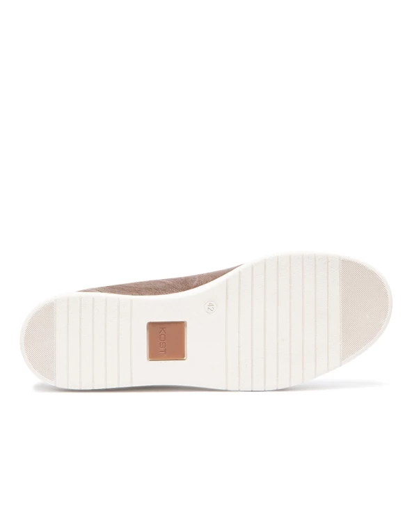 KOST Sneakers Cuir Tannage Végétal Marron Homme - Image 5