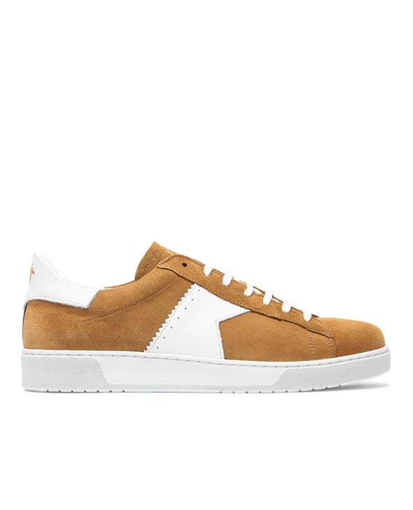 KOST Sneakers Cro没te Velours Beige Mixte