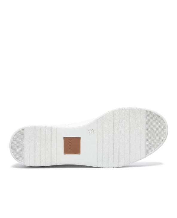 KOST Sneakers 脡co-Responsable Blanches Cuir Homme - Image 5