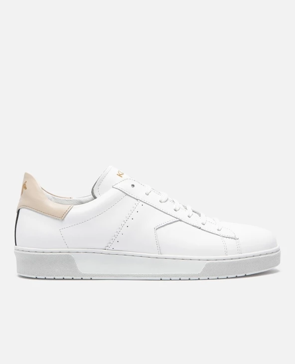 KOST Sneakers 脡co-Responsable Blanches Cuir Homme - Image 6